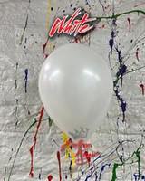 Sempertex 11in Standard White Balloon 