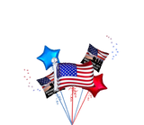 honoring all who served patriotic balloon bouquet nyc military delivery