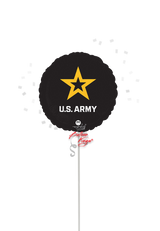 u.s. army balloon nyc military balloon delivery black gold patriotic foil balloon