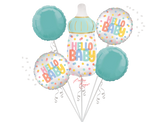 Anagram International Inc Satin Modern Baby Bouquet