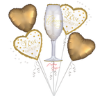 Anagram International Inc Cheers Always & Forever Bouquet