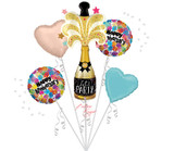 Betallic LLC Lets Party Anniversary Bouquet - NJ 