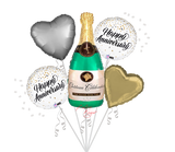 Betallic LLC Champagne Anniversary Bouquet