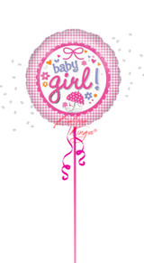 Anagram International Inc Sm Baby Girl Gingham -CD 