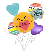 Betallic LLC Smiley Get Well Soon Bouquet