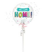 Welcome Home colorful foil balloon