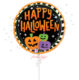 Betallic LLC Halloween Striped Pumpkins