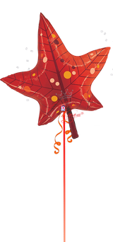 Betallic LLC Fall Red Leaf