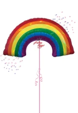 Anagram International Inc Iridescent Rainbow 