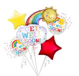  Get Well Soon Rainbow Bouquet 