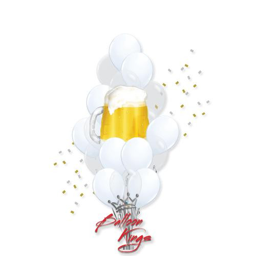 Beer mug balloon bouquet Dallas