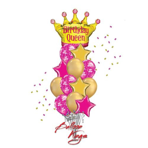 Qualatex Birthday Queen Bouquet -CD 