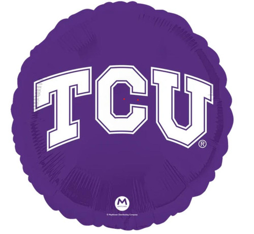Qualatex TCU Football Round -CD 