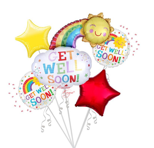  Get Well Soon Rainbow Bouquet -CD 