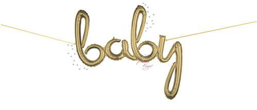Anagram International Inc Baby Gold Script - Non Floating -CD 