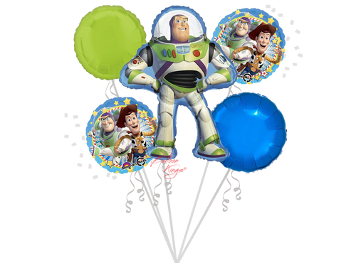Buzz Lightyear foil balloon Bouquet for Dallas Delivery