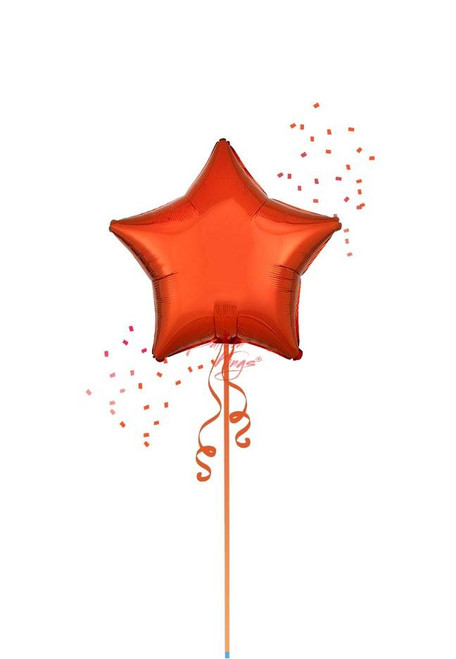Anagram International Inc Metallic Orange Star -CD 