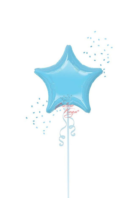 Anagram International Inc Iridescent Pearl Light Blue Star -CD 