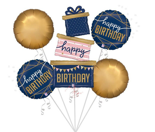 Betallic LLC Birthday Gift Trio Bouquet -CD 