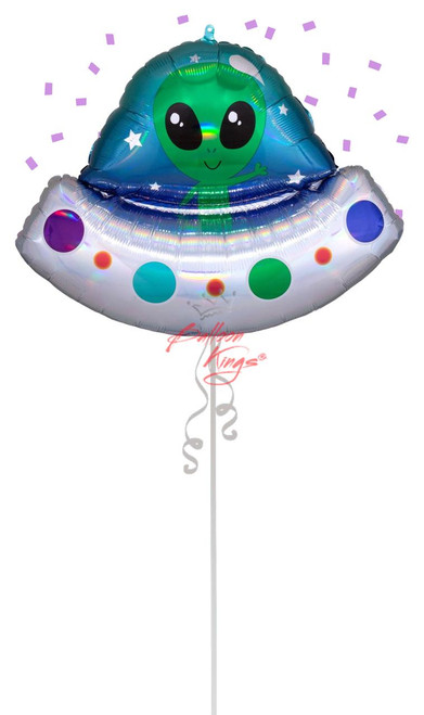Anagram International Inc Iridescent Alien Space Ship  -CD 