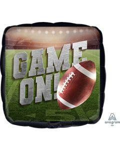 Football themed foil balloon balloon delivery Dallas