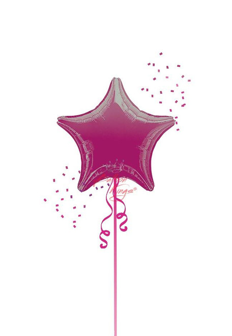 Anagram International Inc Fuchsia Star -NJ 