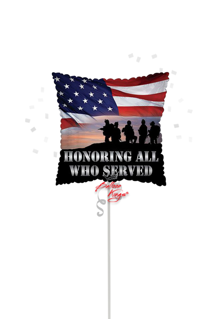 honoring all who served balloon north nj patriotic military delivery