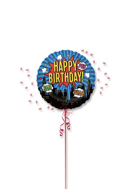 Anagram International Inc Bday Superhero -NJ Anagram International Inc Bday Superhero -NJ