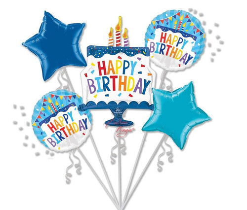 Anagram International Inc Hb Tiered Cake Bouquet -NJ 