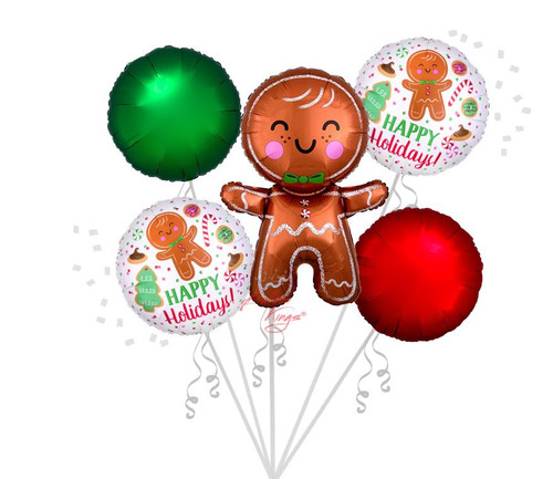 Anagram International Inc Gingerbread Man Bouquet -NJ 