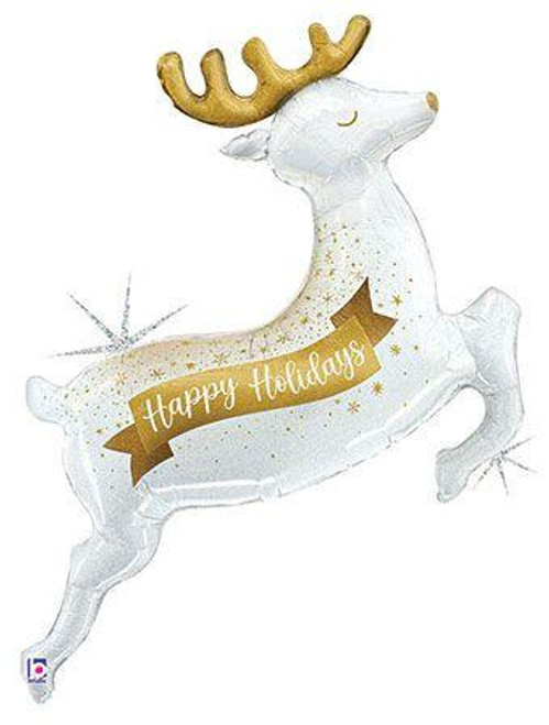 Betallic LLC Glistening Happy Holidays Reindeer  Betallic LLC Glistening Happy Holidays Reindeer
