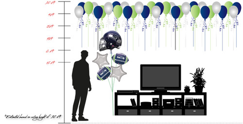 super bowl balloon decor package nyc
football ceiling balloons nyc
touchdown balloon bouquet nyc