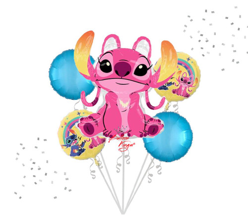 Anagram International Inc Angel And Stitch Bouquet 