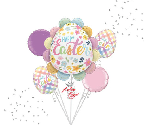 Betallic LLC Ruffled Floral Easter Egg Bouquet 