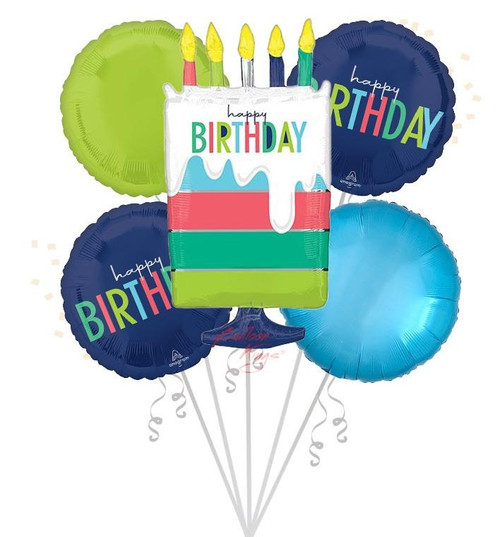 Anagram International Inc Hb Modern Cake Bouquet 