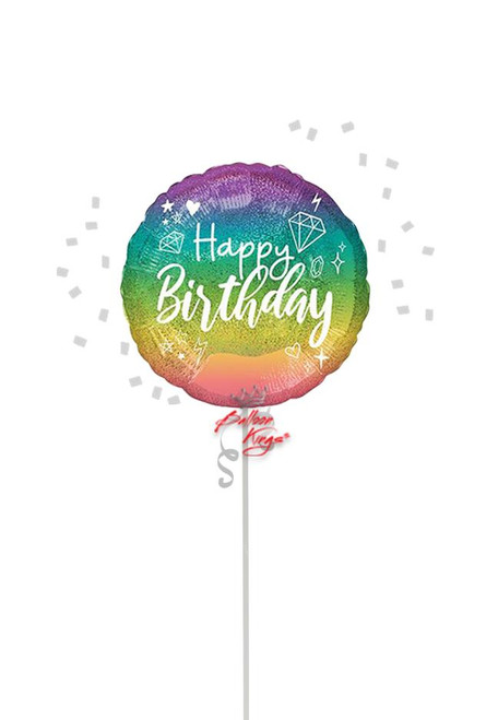 Anagram International Inc Small Hb Sparkle (Holographic) -NJ 
