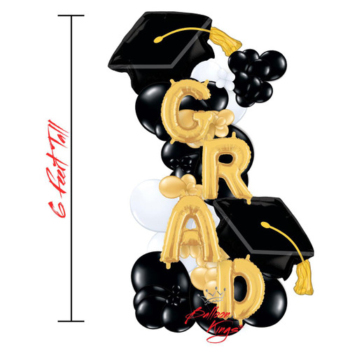 graduation balloon column organic small size Dallas