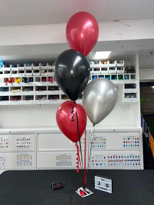 Sempertex Centerpiece of 4 Balloons -NJ 