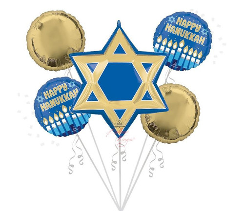 Anagram International Inc Hanukkah Star of David Bouquet -NJ 