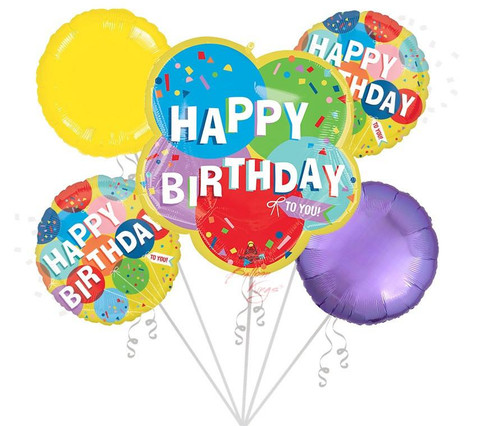 Anagram International Inc HB To You Sunny Balloon Bouquet 