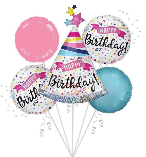Anagram International Inc HB Party Hat Bouquet -HOU 