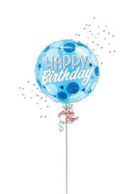 Betallic LLC Hb Blue Sparkle Dots - HOU 