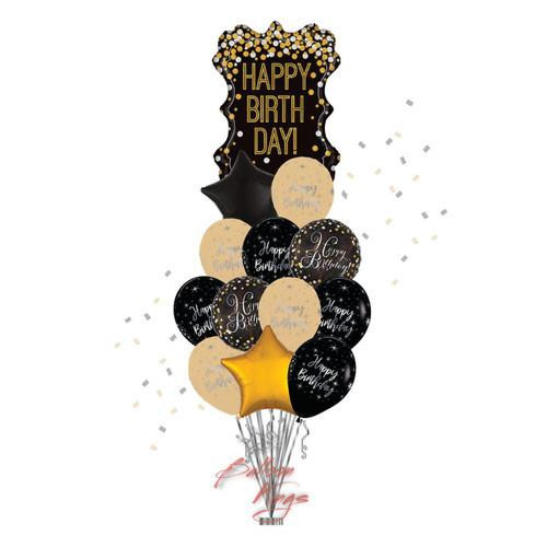 Sempertex Sparkling Birthday Large Bouquet - HOU 