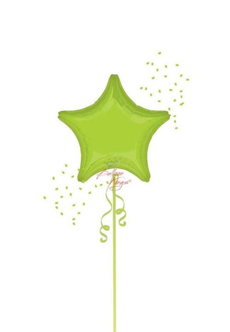Anagram International Inc Vibrant Green Star - HOU 