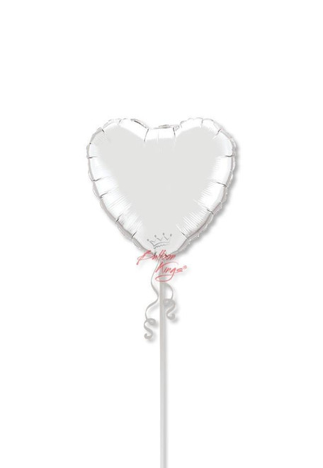 Anagram International Inc Silver Heart -HOU 