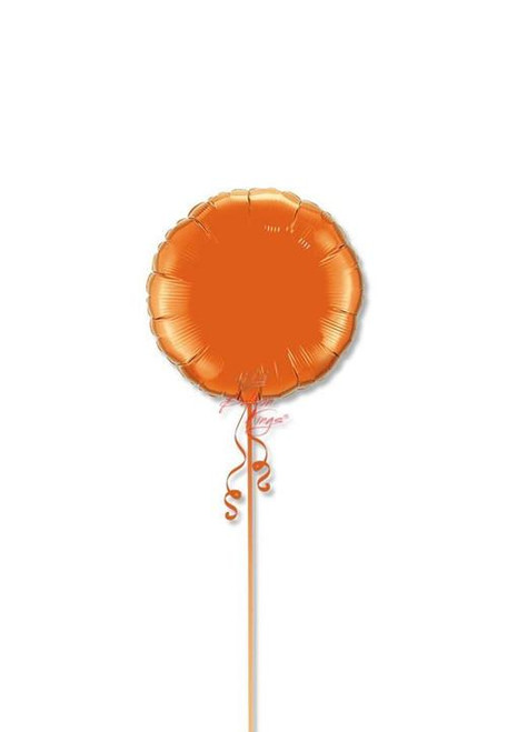 Anagram International Inc Vibrant Orange Round - HOU 