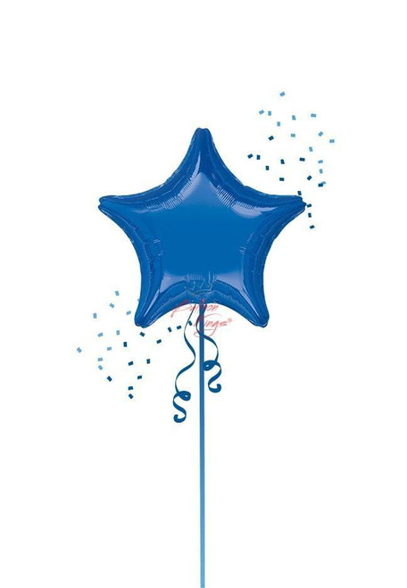 Anagram International Inc Dark Blue Star - HOU 