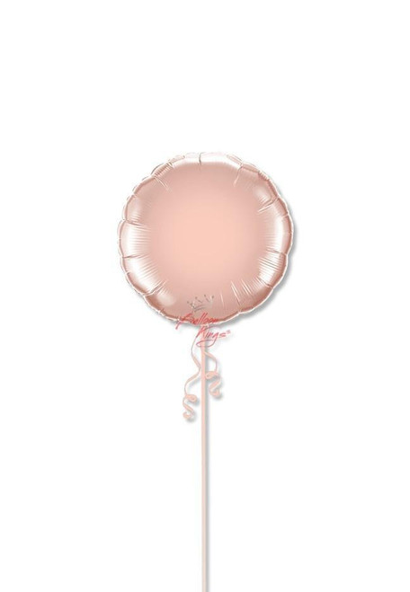 Anagram International Inc Rose Gold Round -HOU 