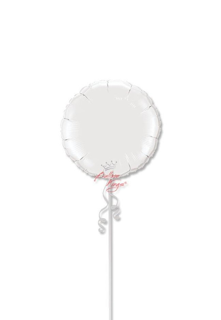 Anagram International Inc White Round -HOU 