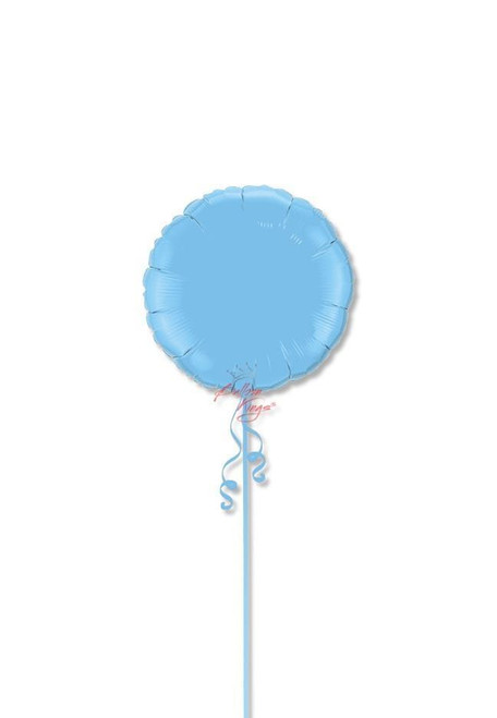 Anagram International Inc Robins Egg Blue Round -HOU 